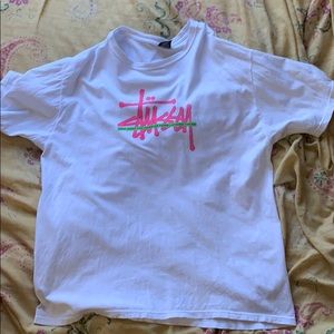 White Stussy T-shirt
